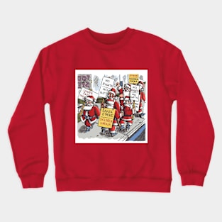 Santa Strike Crewneck Sweatshirt